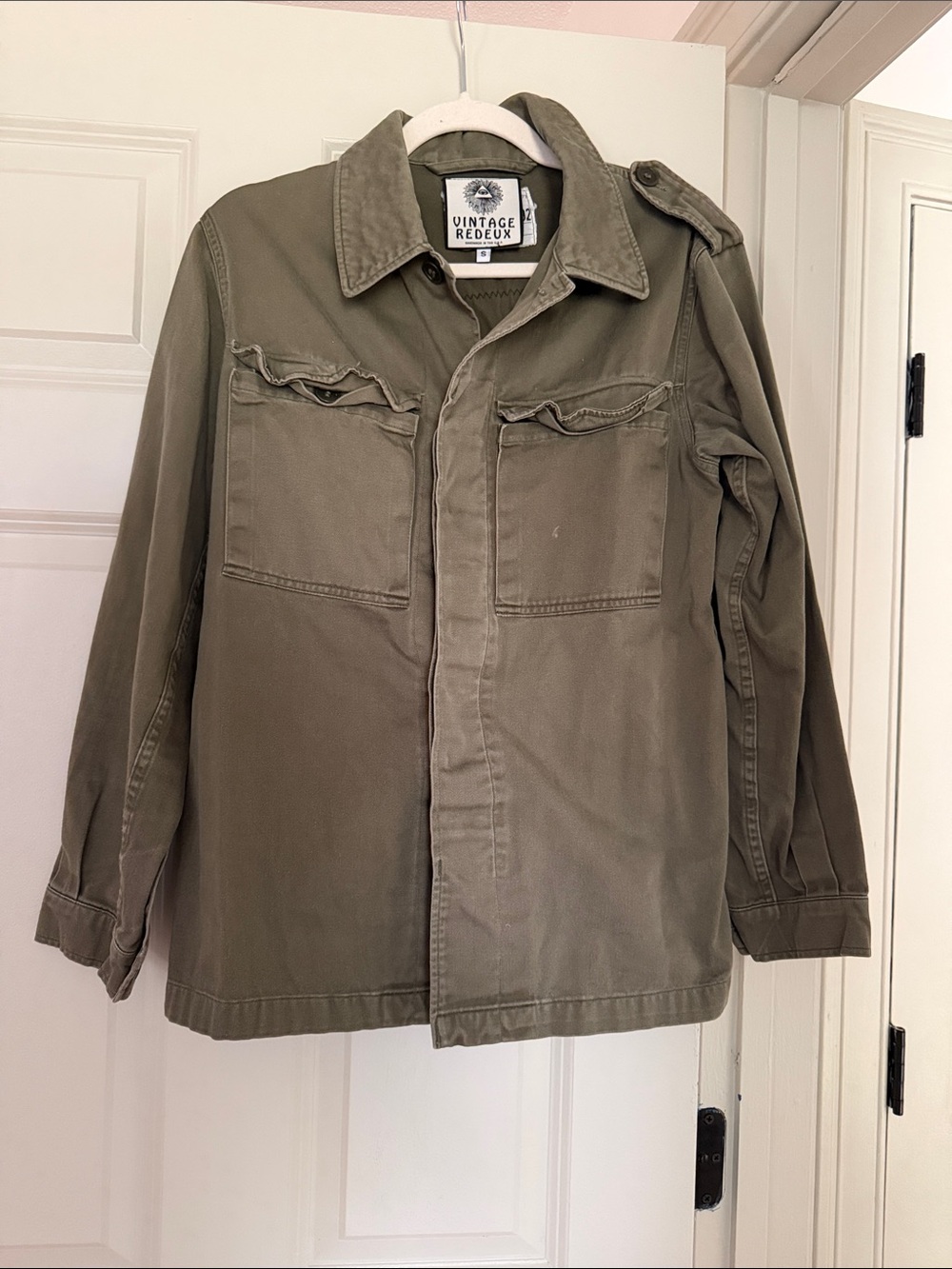 Olive Utility Field Jacket - Women